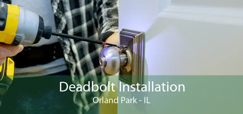 Deadbolt Installation Orland Park - IL