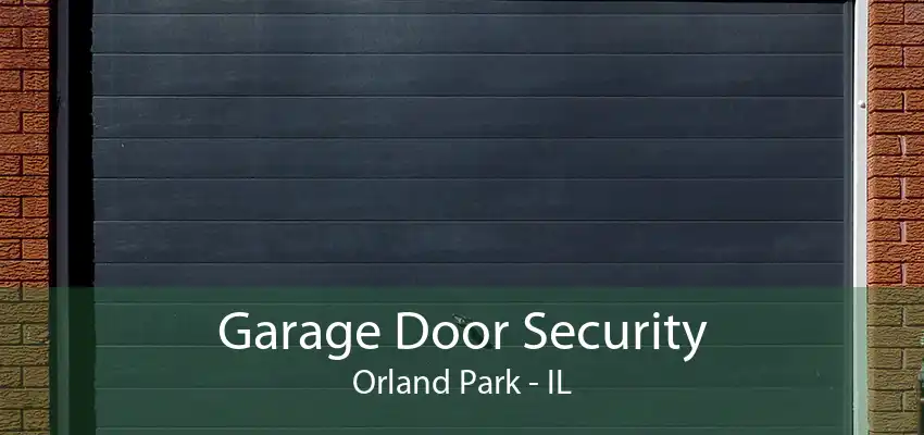 Garage Door Security Orland Park - IL