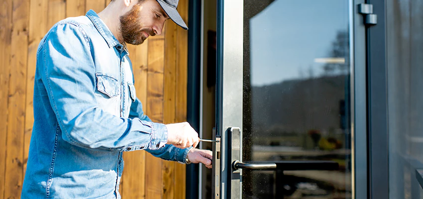 Frameless Glass Storefront Door Locks Replacement in Orland Park, IL